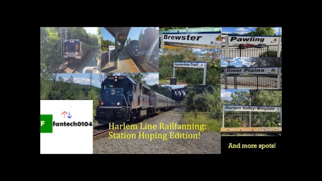 Railfanning the North Harlem Line: Station hoping on the Wassaic Branch (M3A, M7A, BL20GH & P32)