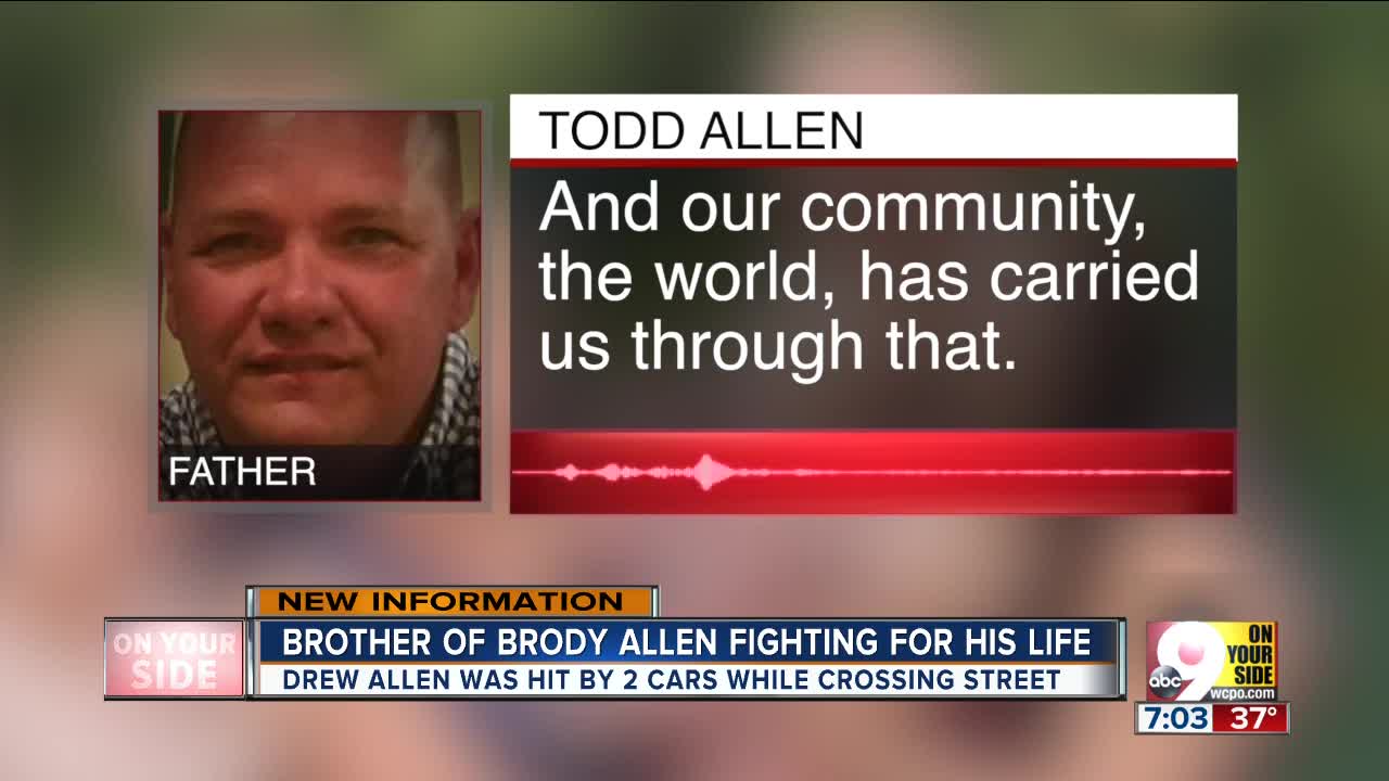 Brother of Brody Allen fighting for his life