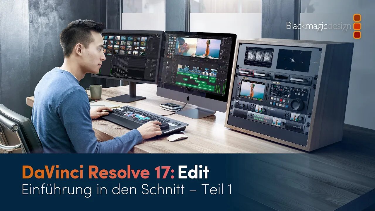 DaVinci Resolve Edit: Einführung in den Schnitt – Teil 1