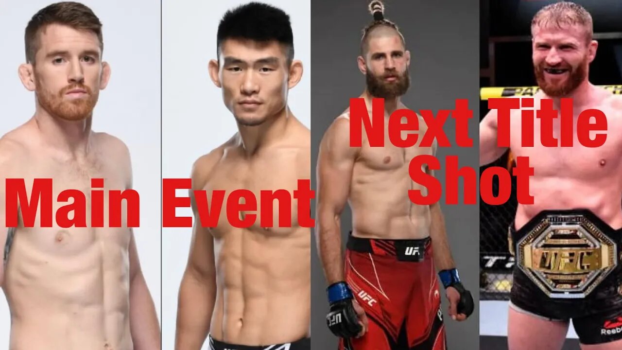 Cory Sandhagen Vs Song Yadong Main Event, Jiri Prochazka Gives Jan Next Title Shot, Todays MMA News