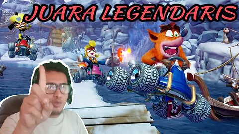Jadi juara di Wumpa Cup | Crash Team Racing Gameplay [4K HD]