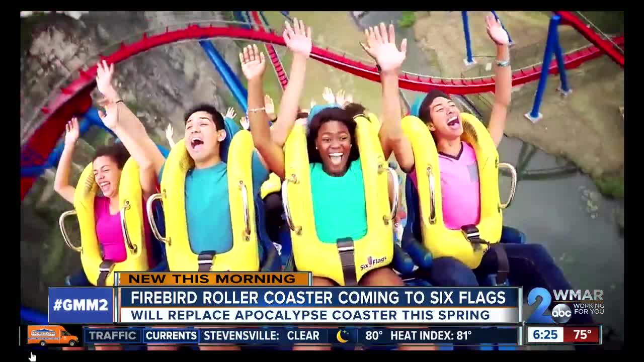 New floorless roller coaster coming to Six Flags America