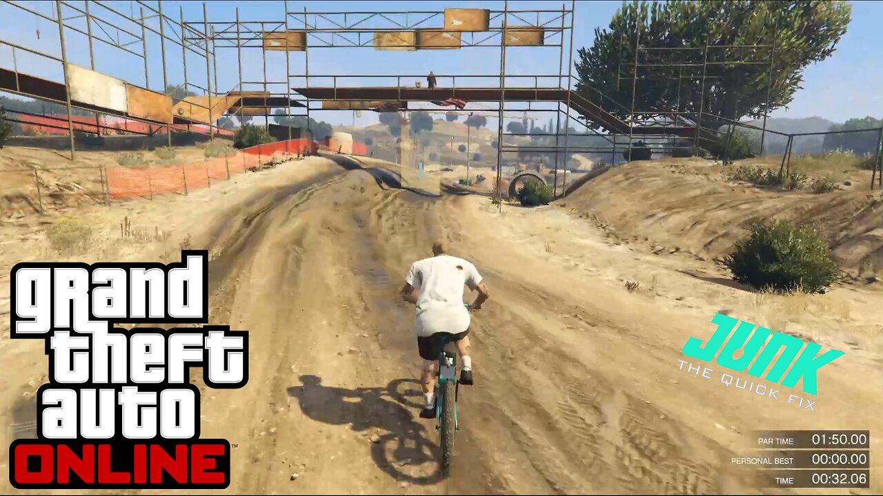 GTA Online Junk Energy Time Trials Redwood Lights Track Attempt 3