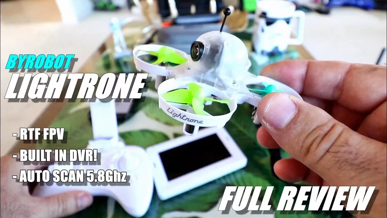 BYROBOT LIGHTRONE Full Review - Beginner FPV All In One Box - [Unboxing, Flight Test, Pros & Cons]