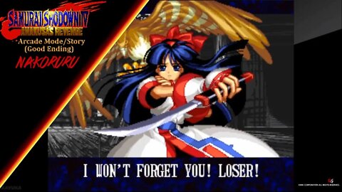 Samurai Shodown IV - Arcade Mode/Story - Nakoruru (Good Ending)