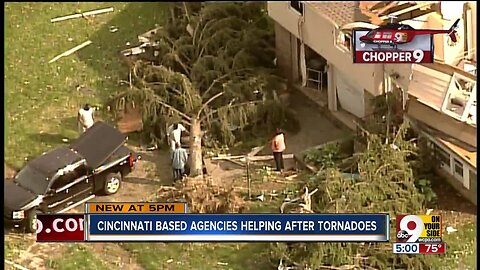 Cincinnati-based agencies help after tornadoes