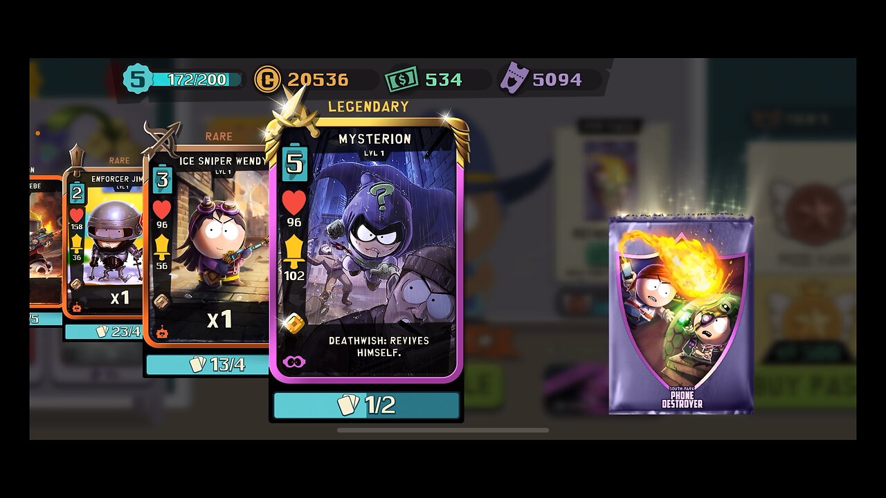 South Park: Phone Destroyer - I pulled Mysterion 🤩🤯