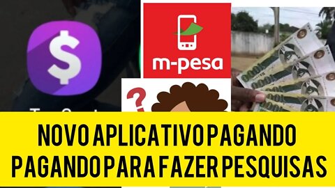 NOVO APLICATIVO PAGANDO 25$ PARA FAZER PESQUISAS E BAIXAR APLICATIVOS