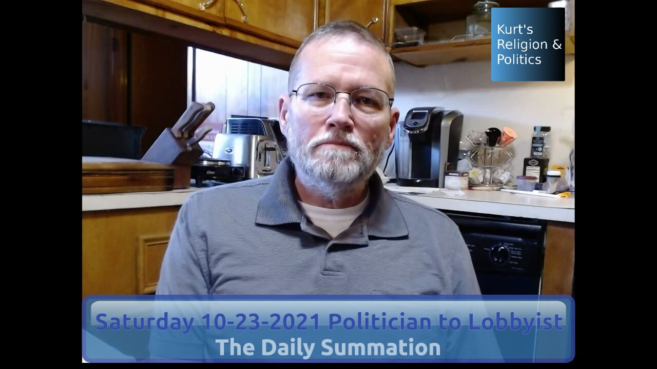 20211023 Politician to Lobbyist - The Daily Summation