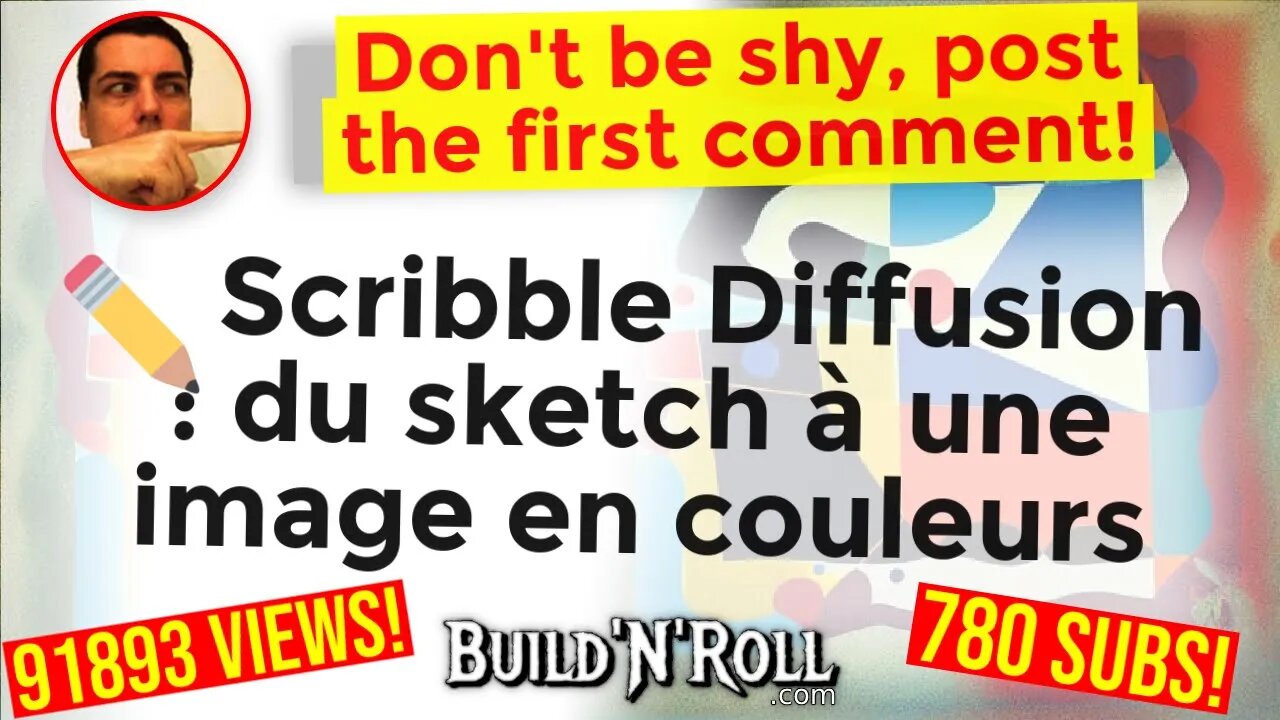 ✏️ Scribble Diffusion : du sketch à une image en couleurs