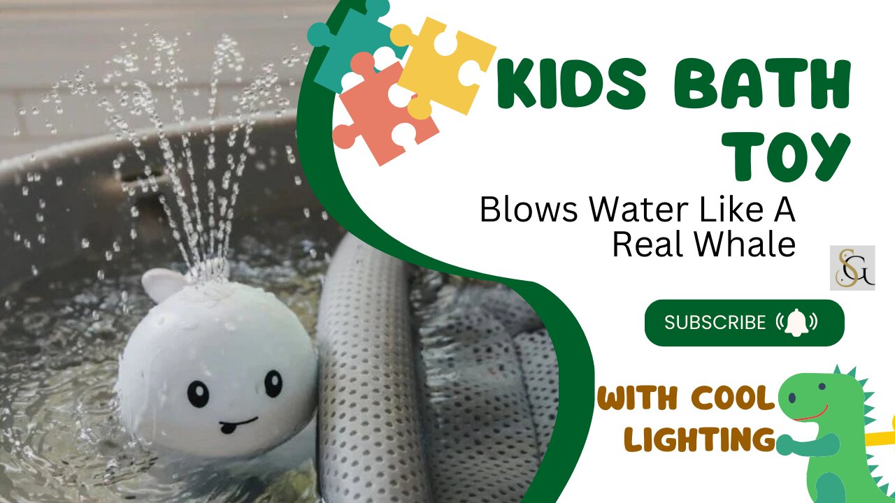 Make Bath Time Fun Again with the Kids Bath Toy: A Splashing Solution for Toddlers!