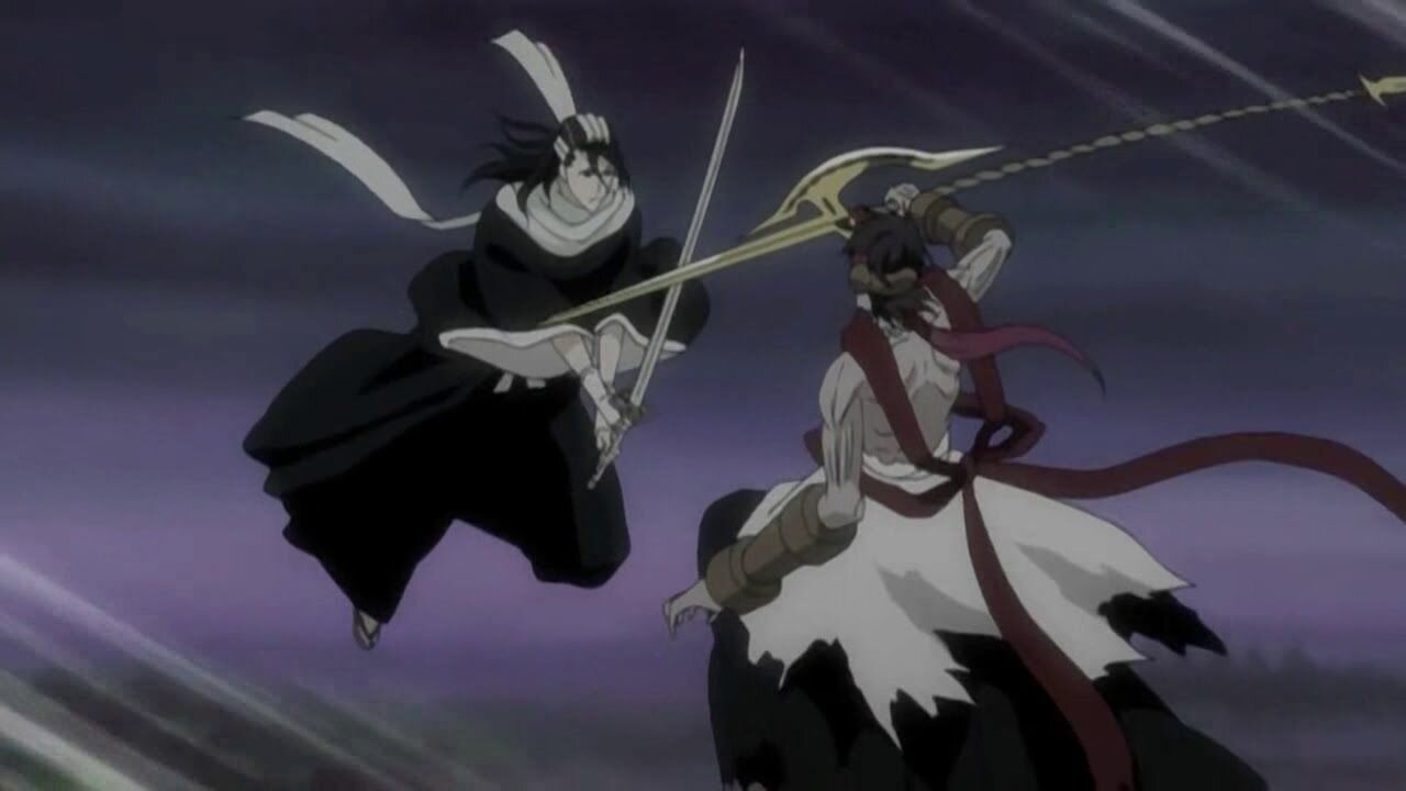 Best Anime Fight - Byakuya vs Koga