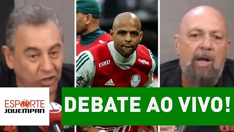 TRETA Felipe Melo x Clayson ESQUENTA debate AO VIVO!