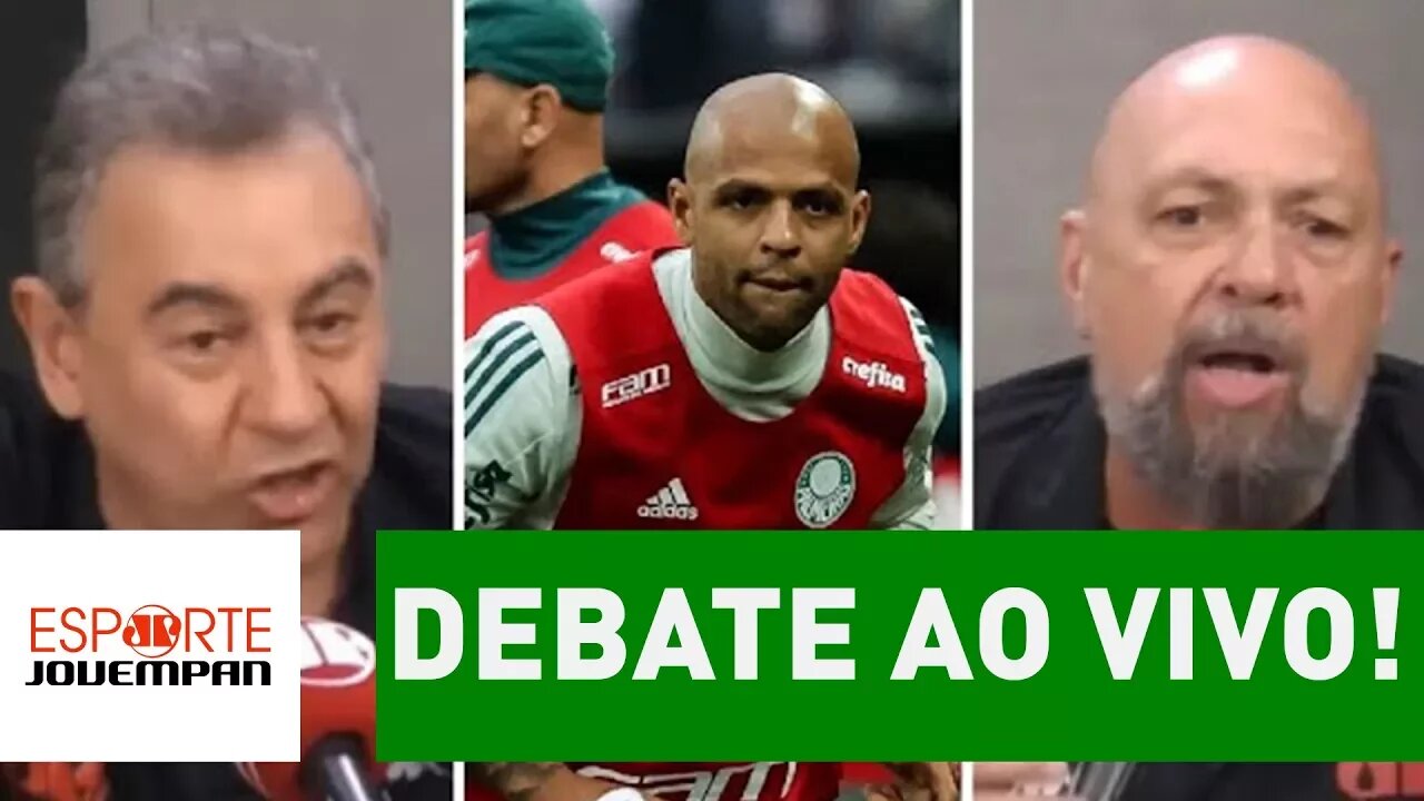 TRETA Felipe Melo x Clayson ESQUENTA debate AO VIVO!