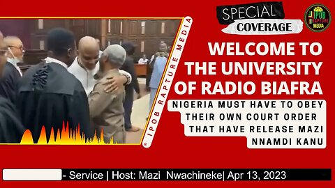 Welcome To The University Of Radio Biafra | HAUSA-SERVICE | Host: Mazi Nwachineke | Apr 13, 2023