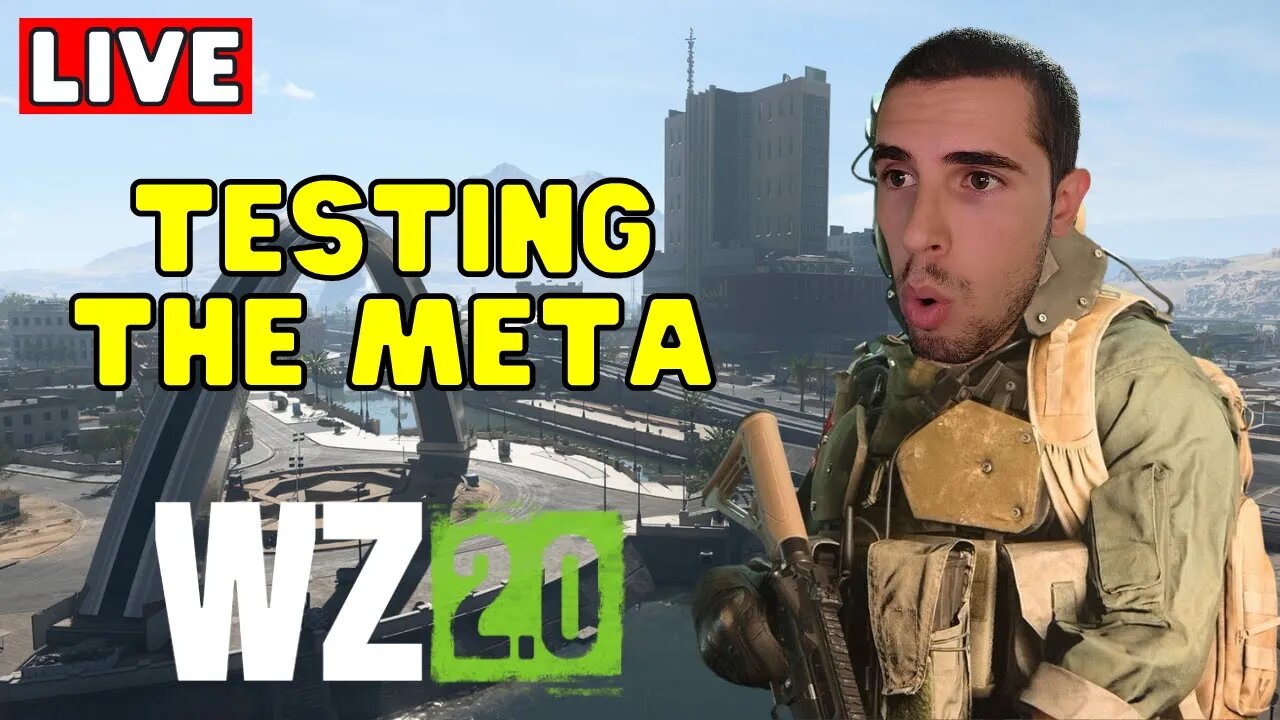 🔴LIVE - Testing META Loadouts on Warzone Resurgence!