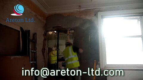 Door wall remodeling and home kickstart work