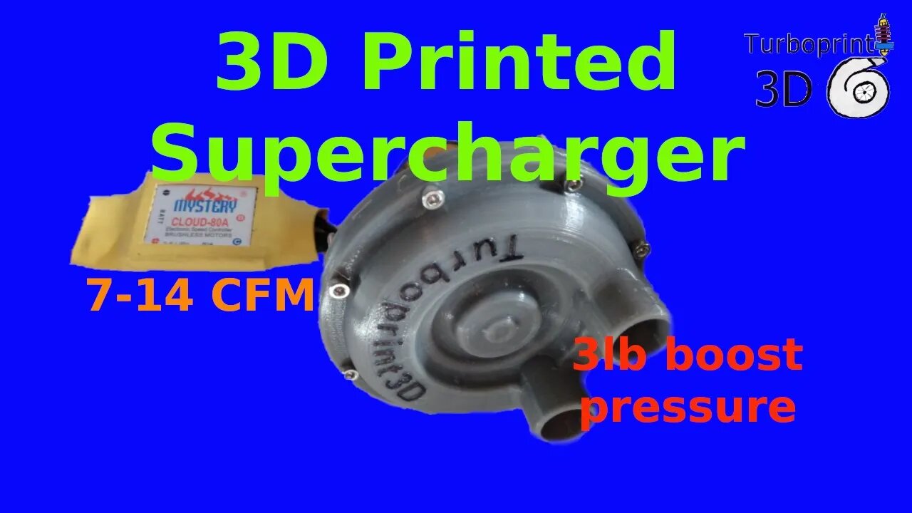Brush-less Re-gen Super-charger