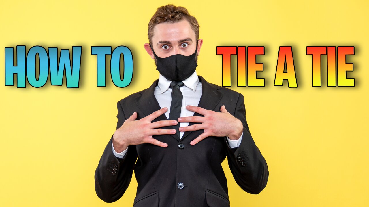 How to tie a tie