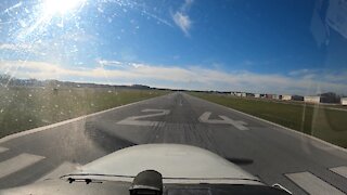 Landing RWY 24 KCGF 11-30-20