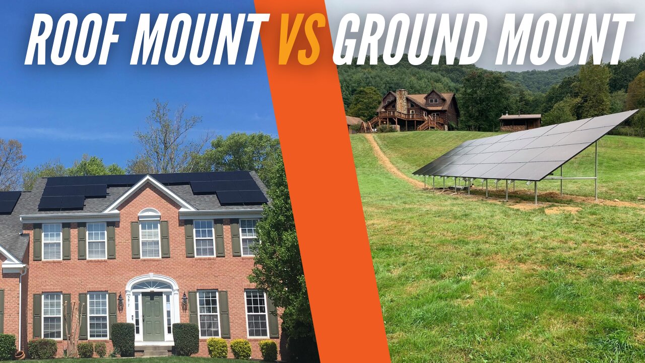 Roof Mount Vs Ground Mount Solar Panels