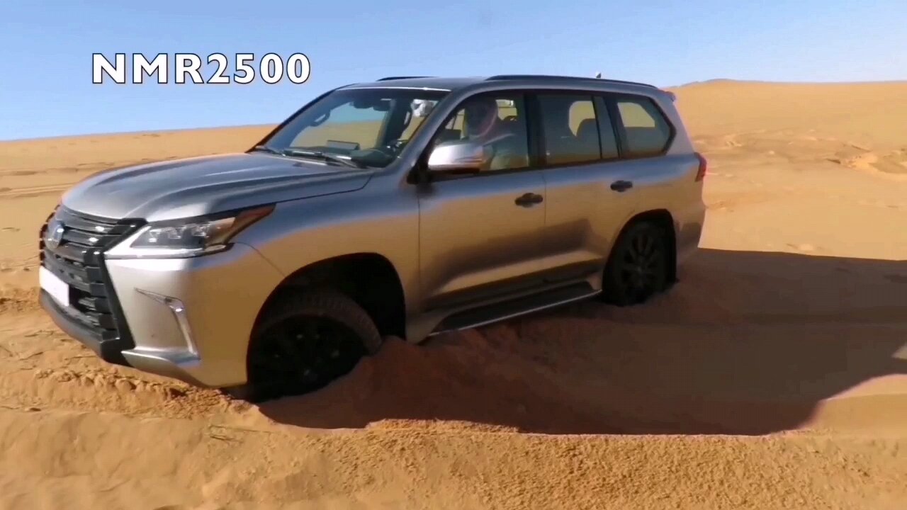 Off-roading Lexus 2022 in Arabian desert