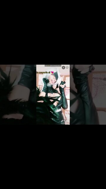 Rate the Girls: Best 2B Nier Automata Gamergirl TikTok Cosplay Challenge #3a 👩‍🦳 (Anime) #shorts