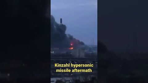 Hypersonic missiles, other missiles and drones fired by Russia into Ukraine at night.
