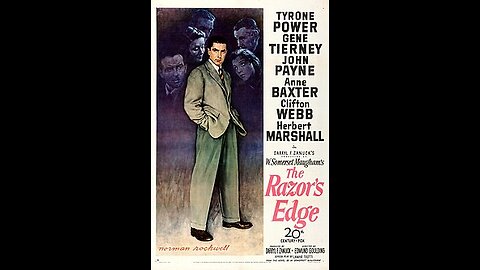 The Razor's Edge 1946 Staring Tyrone Power