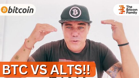 BITCOIN UP VS ALT SEASON AND....!!!!