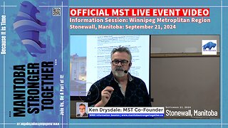 Winnipeg Metropolitan Region (WMR) Plan 20-50 LIVE EVENT (Stonewall)