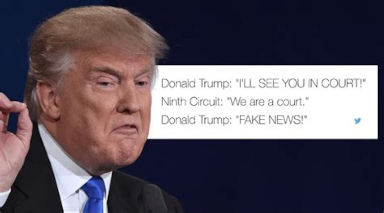 Trump is waiting for the Courts
