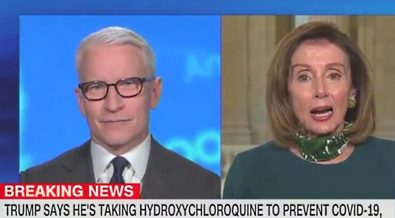 Nancy Pelosi: 'Morbidly obese' Trump shouldn't take hydroxychloroquine