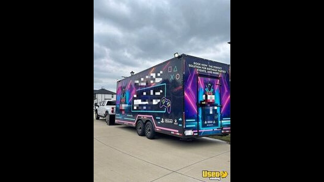 Turn Key Business - 2024 24' Cargo Craft Mobile Video Gaming Trailer for Sale in Texas!