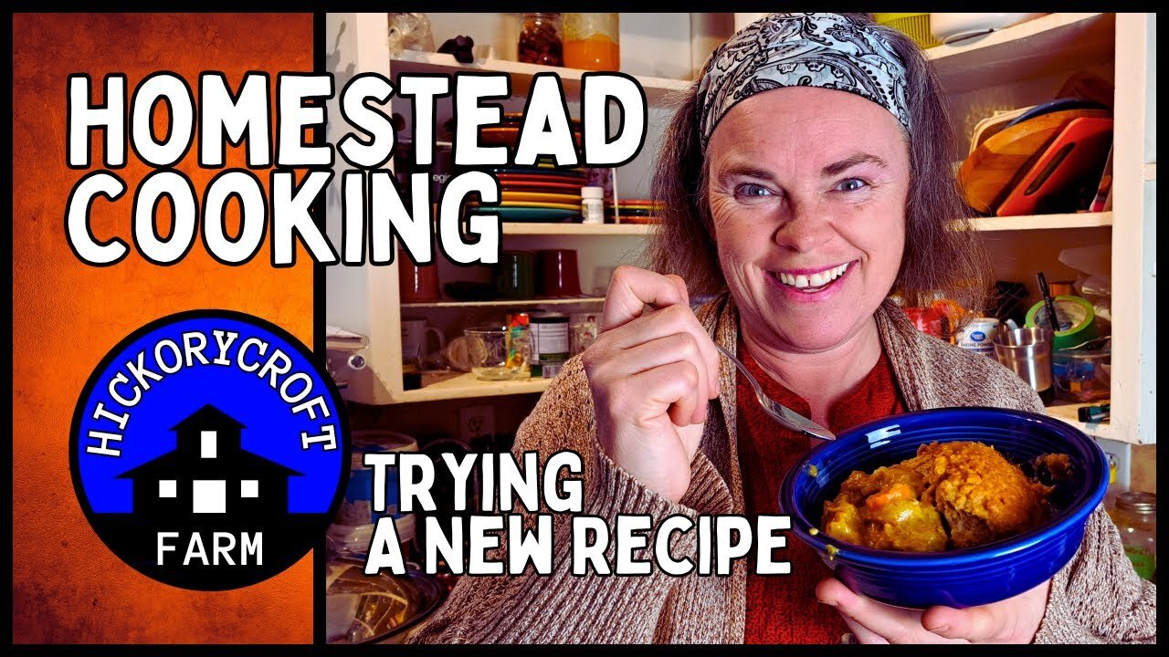 Homestead COOKING FROM SCRATCH: Trying A New Chicken Pot Pie Recipe