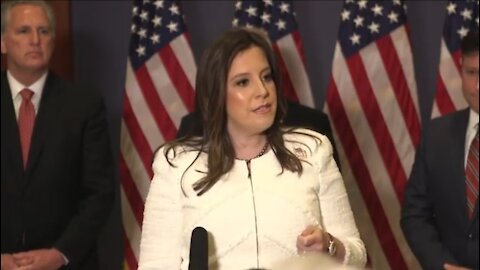 Elise Stefanik Speaks After Elected To Replace Liz Cheney