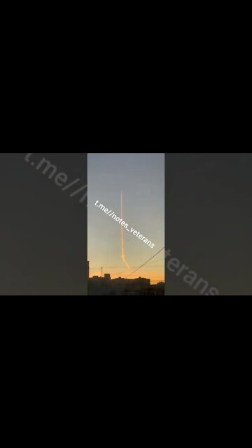 What would that mean? From St. Petersburg, subscribers send a video, something flew into space)))