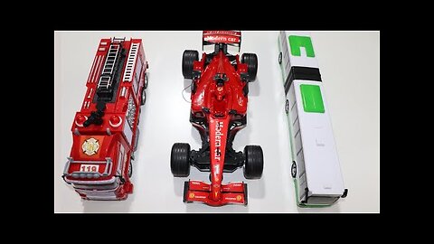 My RC Toys Collection - RC F1 Racing Car - RC Fire Truck - RC BUS - Chatpat toy tv