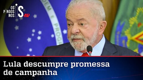 Lula não cumpre promessa sobre IR e deve limitar isenção a 2 salários mínimos