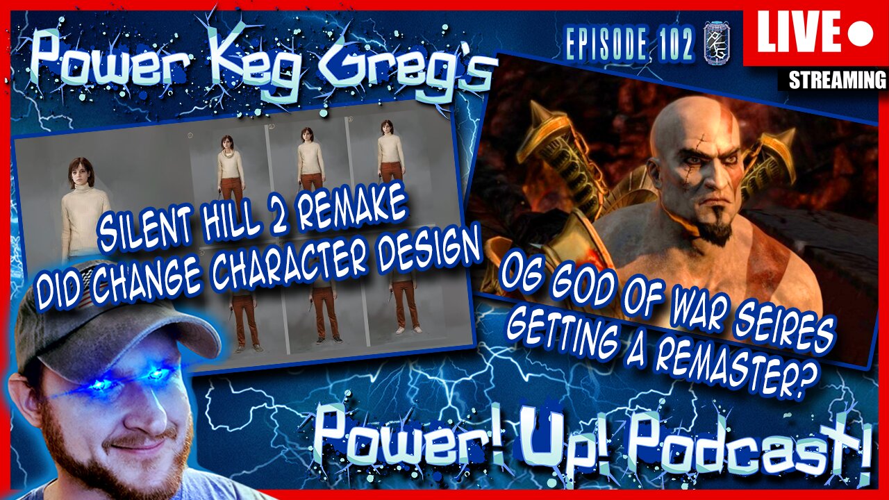 Silent Hill 2 Remake Did Change Character Design; OG God of War Remaster? | Power!Up!Podcast