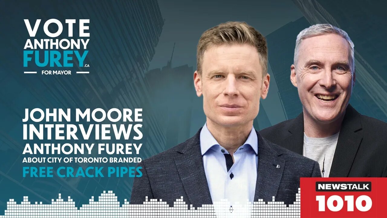 John Moore Interviews Anthony Furey about City of Toronto Branded Free Crack Pipes