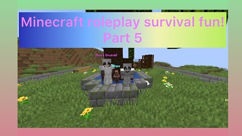 Minecraft Roleplay Survival fun! (5) - scariest park adventure in Minecraft