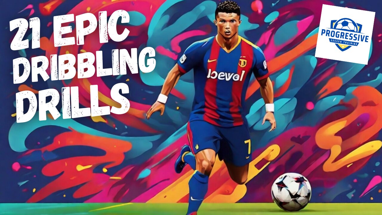 21 Epic Soccer Dribbling Drills 🏆 Be The Best Dribbler (on your team)