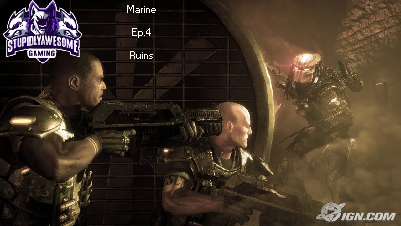 Aliens Vs Predator Marine Ep 4 Ruins