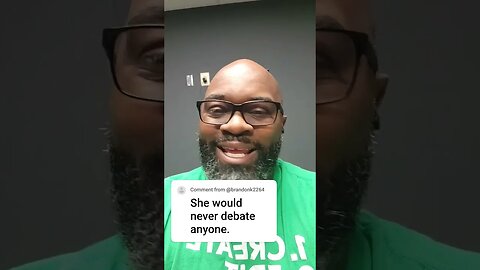 Joy Reid won't debate anyone.