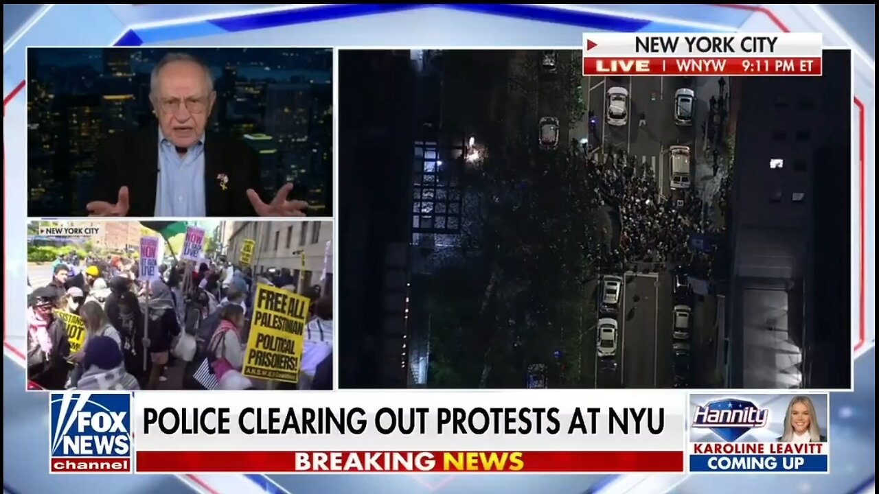 Dershowitz: Pro Hamas Protests Are Worse Than J6