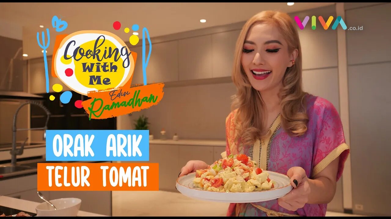 Orak Arik Telur Tomat Ala Chef Puput Carolina, Menu Praktis Untuk Santap Sahur