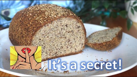 👍 *Secret Ingredient* Keto - Low Carb - Diabetic Bread - 3.5g Net Carbs - Tastes Like Normal Bread 👍