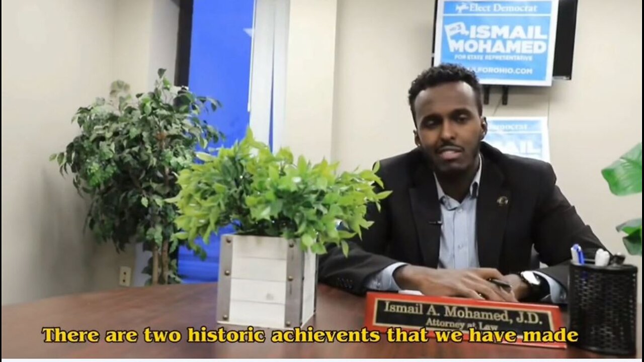 OH politician Ismail A. Mohamed J.D. Somali television 3-22-24