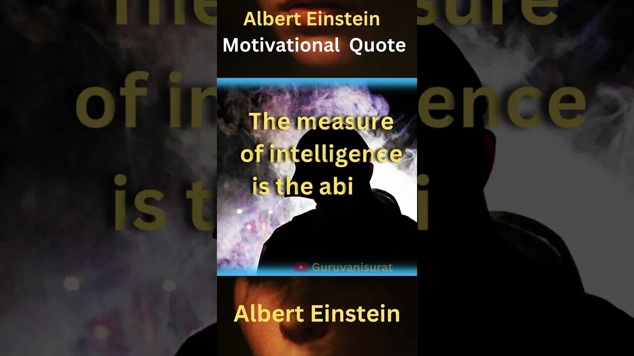 Albert Einstein Motivational Quote - 01 #shorts #Facts